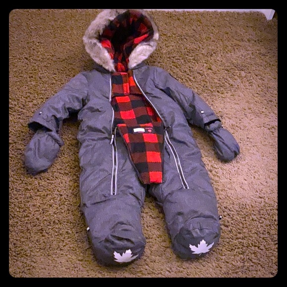 Great Baby snowsuit used twice. - Picture 1 of 10
